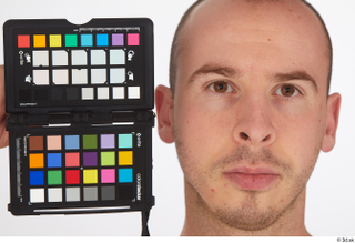 Joel X-RITE colour checker head 0001.jpg